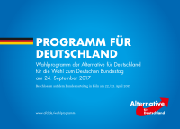 AfD Bundestagswahlprogramm 2017