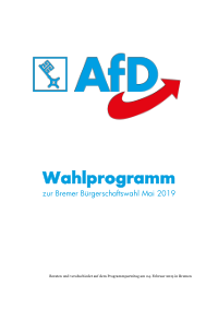 AfD HB Wahlprogramm 2019