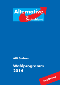 AfD SN Wahlprogramm 2014
