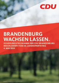 CDU BB Wahlprogramm 2019