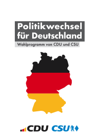 CDU Wahlprogramm 2025