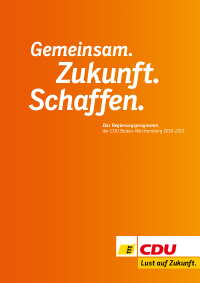CDU BW Wahlprogramm 2016