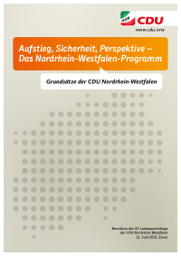 CDU NRW Grundsatzprogramm 2015