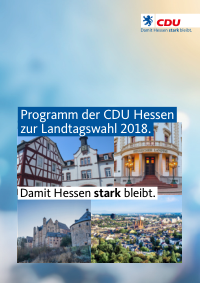 CDU HE Wahlprogramm 2018