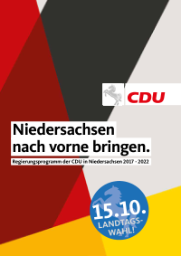 CDU NI Wahlprogramm 2017