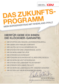 CDU RP Wahlprogramm 2011