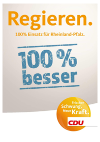 CDU RP Wahlprogramm 2016