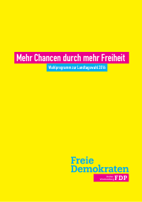 FDP BW Wahlprogramm 2016