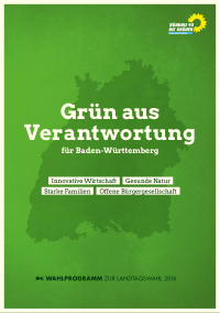 Grüne BW Wahlprogramm 2016