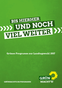Grüne NI Wahlprogramm 2017