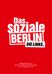 DIE LINKE BE Wahlprogramm 2011