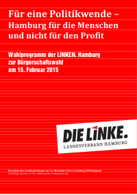 DIE LINKE HH Wahlprogramm 2015