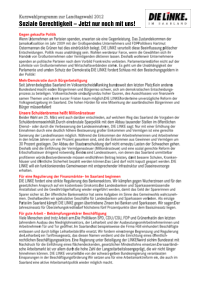DIE LINKE SL Wahlprogramm 2012