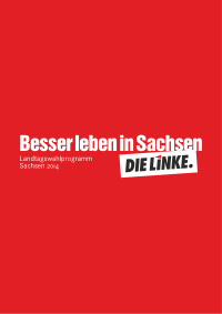 DIE LINKE SN Wahlprogramm 2014