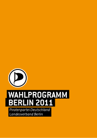 PIRATEN BE Wahlprogramm 2011