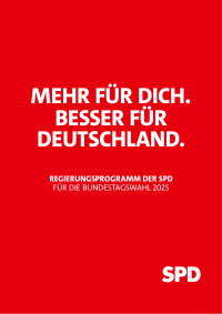 SPD Wahlprogramm 2025