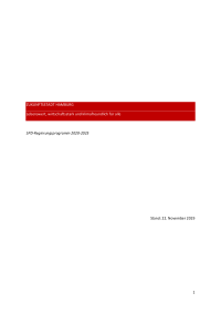 SPD HH Wahlprogramm 2020