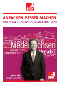 SPD NI Wahlprogramm 2013
