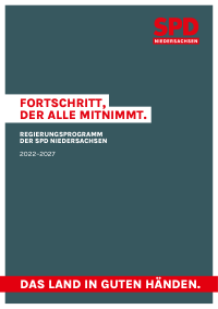 SPD Niedersachsen Wahlprogramm 2022