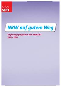 SPD NRW Wahlprogramm 2012