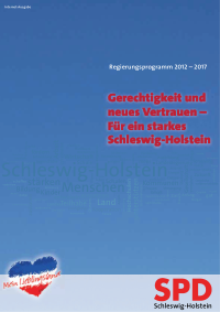 SPD SH Wahlprogramm 2012