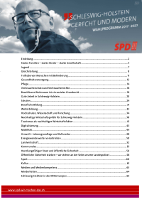 SPD SH Wahlprogramm 2017
